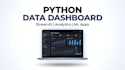 build a custom streamlit dashboard for data analytics and ml