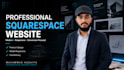 build squarespace website, design professional squarespace website