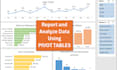 create excel graphs, pivot tables, dashboards and macros