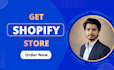 design, redesign, build shopify store, shopify ecommerce website development