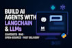 build ai agents, ai chatbots,rag llms with langchain
