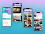 stunning mobile app UI with modern and clean look using figma