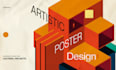 design an artistic flyer or poster for your event or brand