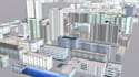 draft urban planning and architectural site plans on autocad and 3d rendering