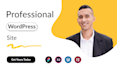 design a professional website with wordpress and elementor