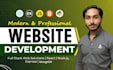 develop custom web applications with expert front end and back end solutions