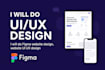 do figma website design, website UI UX design, UI UX design