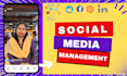 do social media management and content scheduling
