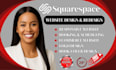 squarespace website redesign squarespace  design squarespace website redesign