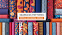 do seamless pattern design, textile pattern, fabric design