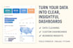 create insightful dashboards from your business data