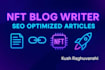 write SEO optimized nft blog posts and web3 articles