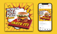 creative post design for instagram and facebook your brad