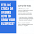 offer strategic business growth and sales advice