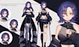 design and rig pro v tuber live2d model 2d vtuber model live2d vtuber vbriger