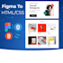 convert figma to HTML tailwind CSS website
