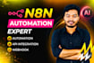 build ai automation, n8n api integration, ai agent, n8n workflow automation