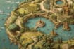 fantasy map design map illustration city map dnd world map