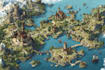 fantasy map illustration, dnd map, tolkien board games