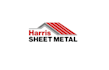 design roofing sheet metal company logo