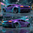 design a car wrap for racing and drift livery