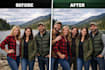 add, remove, replace person object from photo image