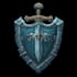 make emblem logo with fantasy game style