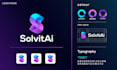 design custom timeless tech saas software app icon crypto  website business logo
