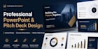 design professional pitch deck presentation