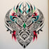 draw a original polynesian and tribal tattoo design