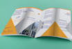 design flyer, bifold, trifold brochure and booklet