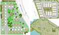 2d site plan landscape plot plan architect site plan master plan layout drawing