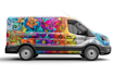 draw vehicle wrap design, car wrap design