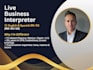 live english and spanish business or personal interpretation and transcreation