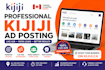 post live ads on kijiji classified website