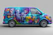 create  attractive racing car design, racing car wrap