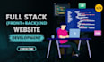 develop a full stack PHP website