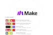 automate tasks using make zapier n8n python and app script