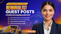 do australian backlink on high da australian guest blogs