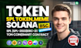 solana tax token, spl 2022 token, erc20 token, on bsc and solana
