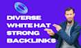 foundation white hat high da links building SEO backlinks
