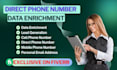 do b2b leads, data enrichment, direct phone numbers