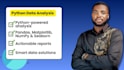 analyze your data using python, pandas and matplotlib