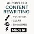 professionally rewrite your text using ai for impact