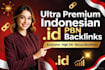 do high da dr indonesian id homepage backlinks dofollow seo links