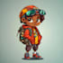 create simple 2d game characters