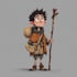 create 2d game character, for unity mobile game, concept art