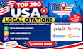 do top 200 USA local citations