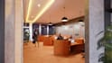 design and rendering interior office, workspace, building