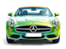 draw realistic watercolor portrait style car, bike vehicle